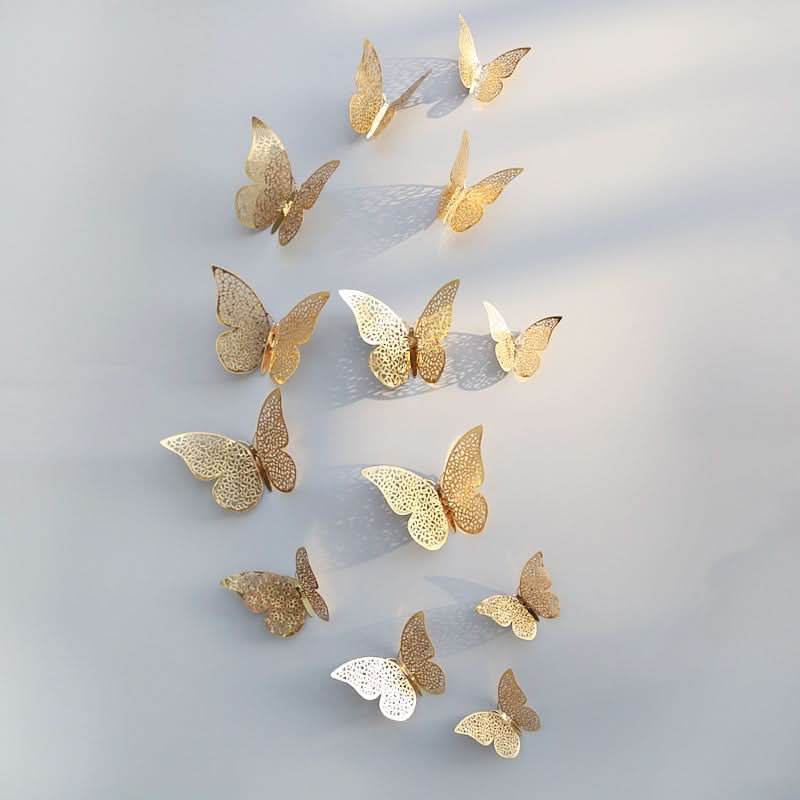 Lisslune | 3D Butterfly Wall Stickers for Wedding and Home Decor