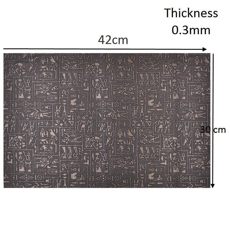 Lisslune | Exotic synthetic leather craft fabric inspired by Egypt - Ignite your imagination