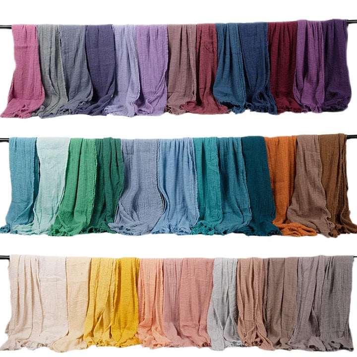 Lisslune | Organic Cotton Newborn Photo Props Wrap