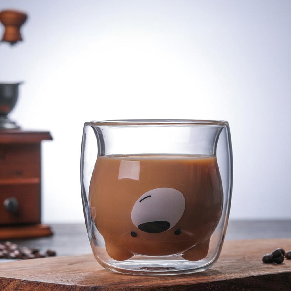 Lisslune | Teddy Bear Glass for Tea and Coffee