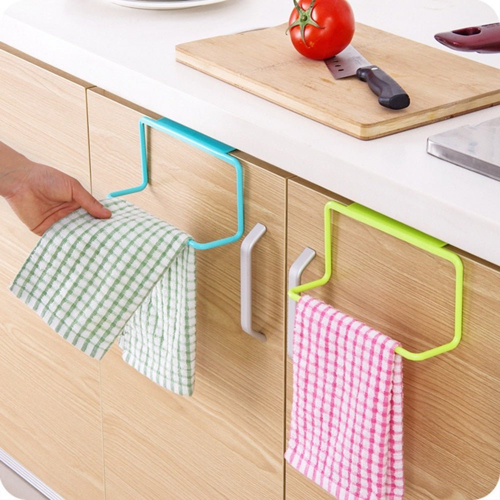Lisslune | Kitchen towel holder for cupboard door