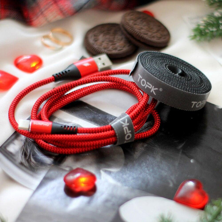 Lisslune | 1m Velcro cable tie roll
