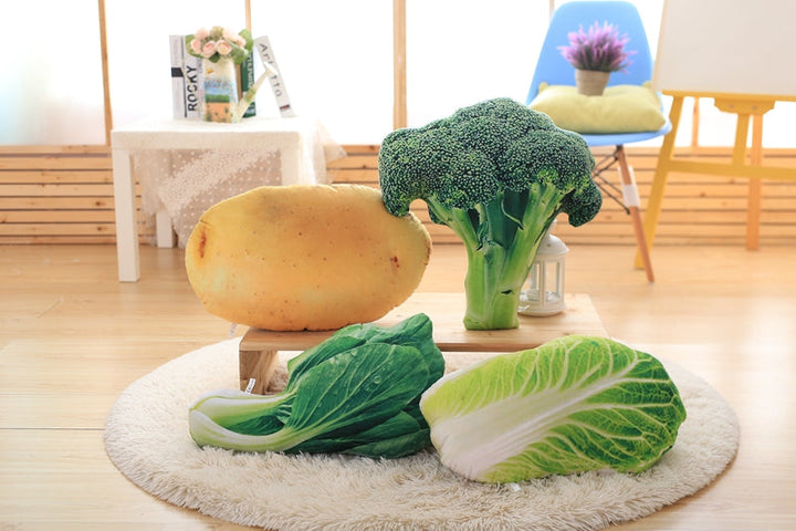 Lisslune | Vegetable Pillow Plush Toy