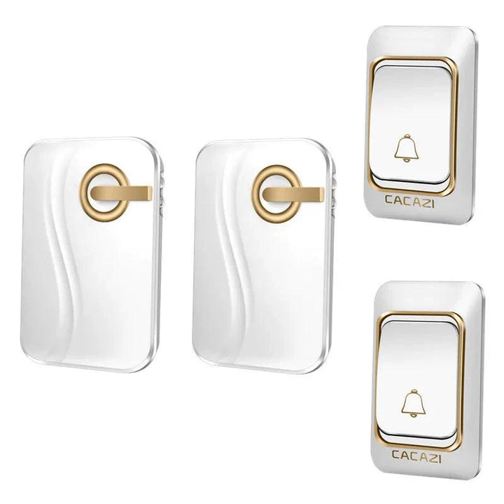 Lisslune | Waterproof Wireless Doorbell System with 200M Range, Adjustable Volume, and 36 Melodies