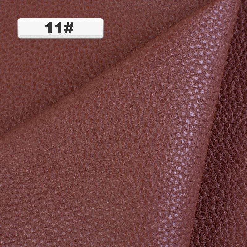 Lisslune | Luxurious Lychee Road Synthetic Leather Fabric - Premium DIY Sewing Material for Elegance and Style