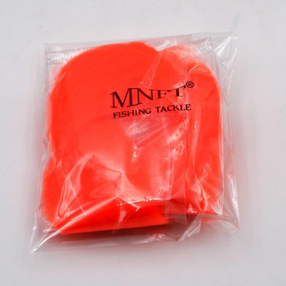 Lisslune | Vibrant Rose Red & Green Trout Fishing Egg Fly Yarn Set - Premium 5-Pack