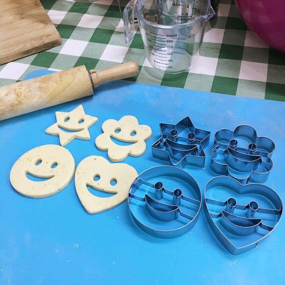 Lisslune | Emoji Cookie Cutter 4-Piece Set