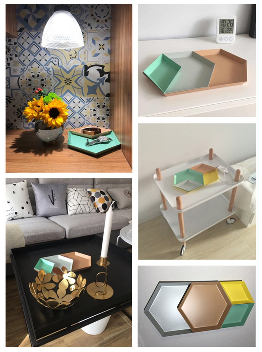 Lisslune | Nordic Style Geometric Tray