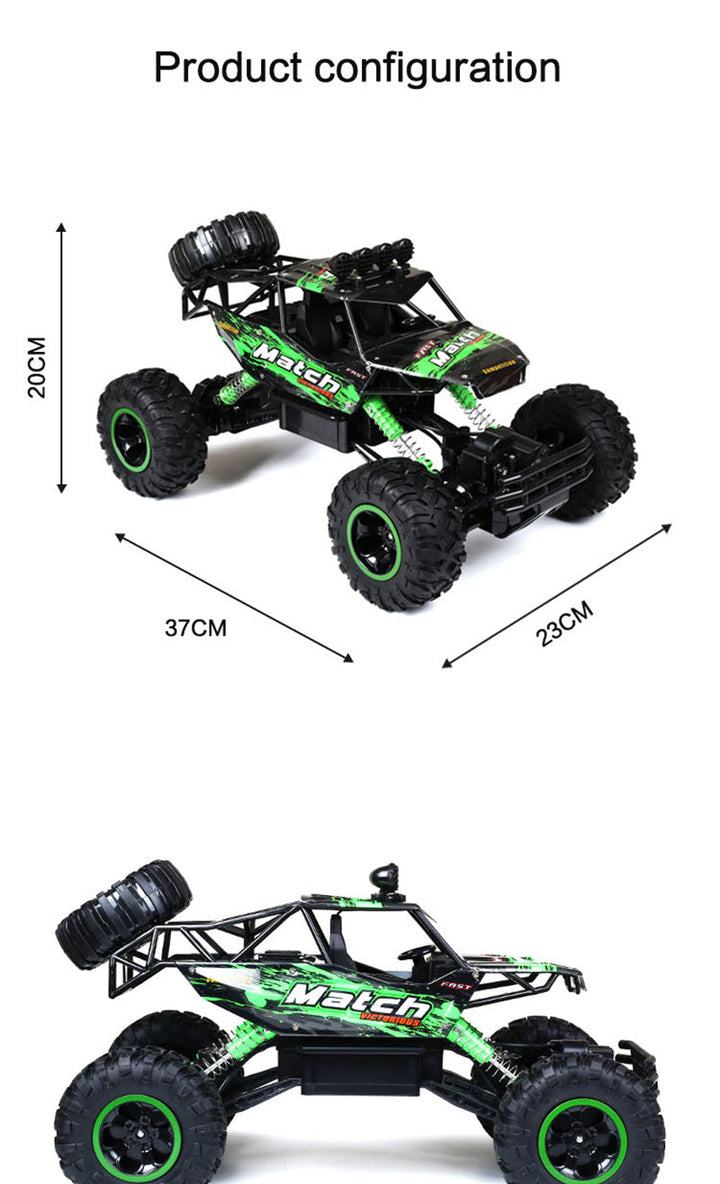 Lisslune | Remote Control Car 4x4 Rock Crawler Monster Truck