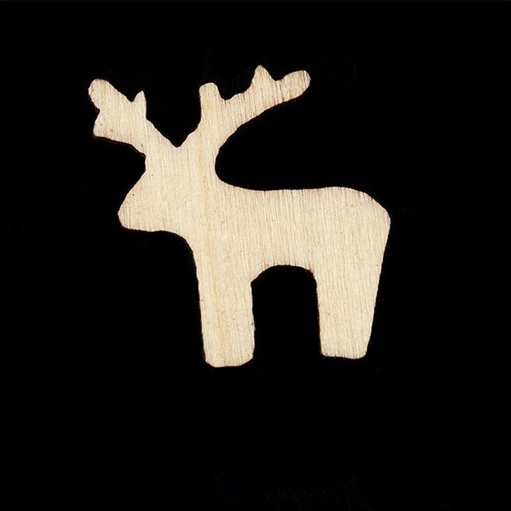 Lisslune | Christmas Table Decoration made of Wood (100 pieces)