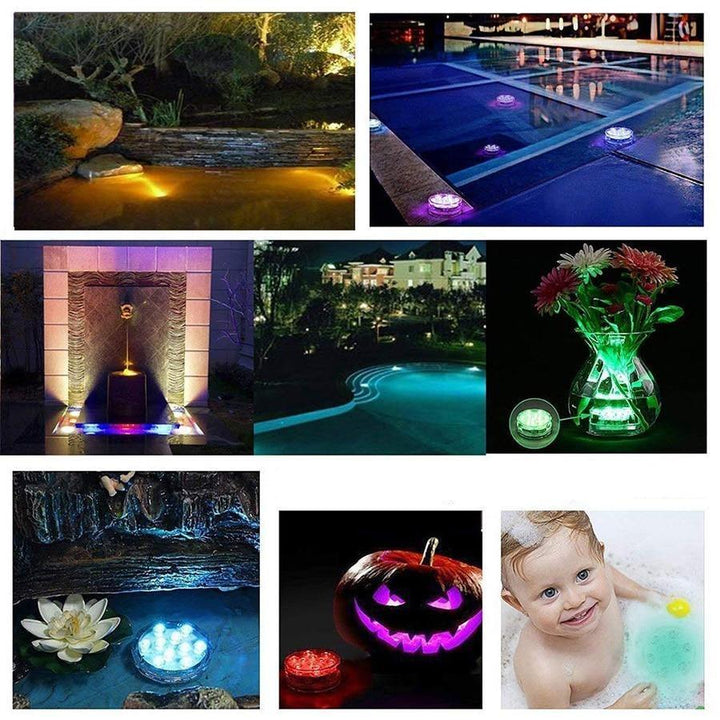 Lisslune | LED Underwater Pool Lighting with Remote Control