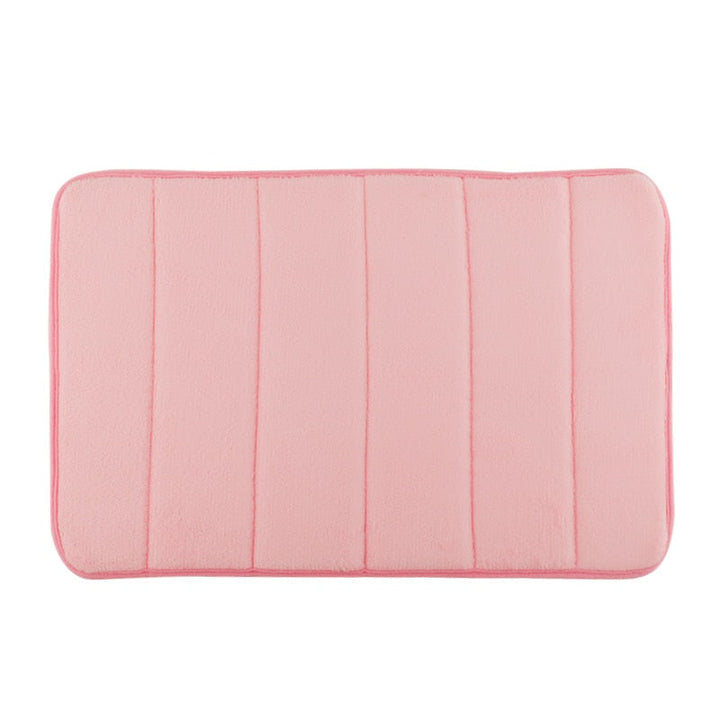 Lisslune | Flannel absorbent non-slip bath mat
