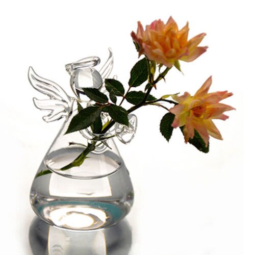 Lisslune | Angel Time Transparent Glass Vase