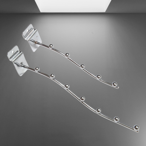 Lisslune | 2pcs Wall Bracket Space Saving Hooks