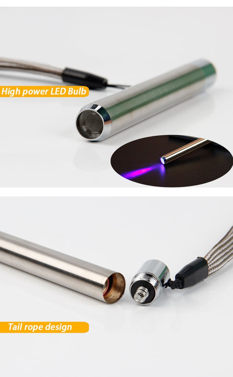 Lisslune | Stainless Steel Mini Pocket Torch Lamp