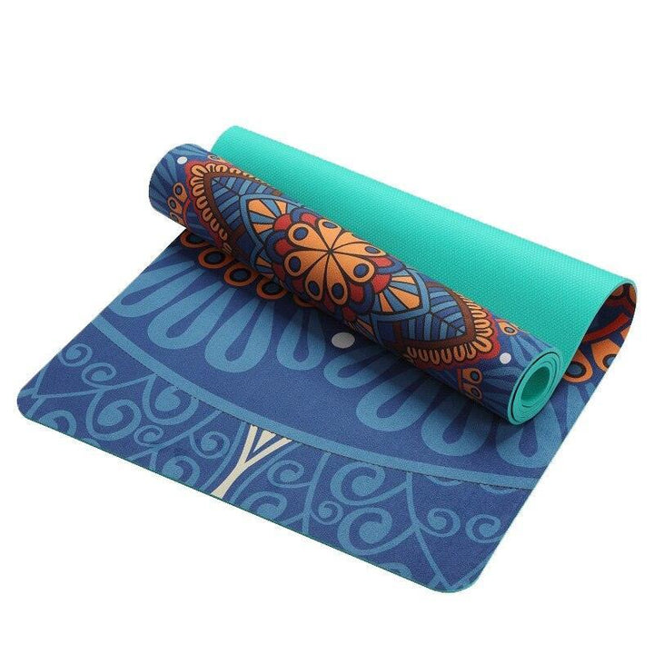 Lisslune | Elegant Sea Princess Customized Yoga Mat for a Luxury Practice