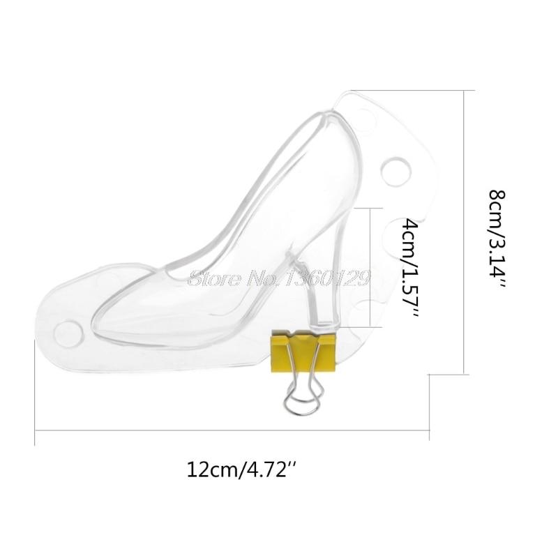 Lisslune | 3D edible high heel chocolate mold