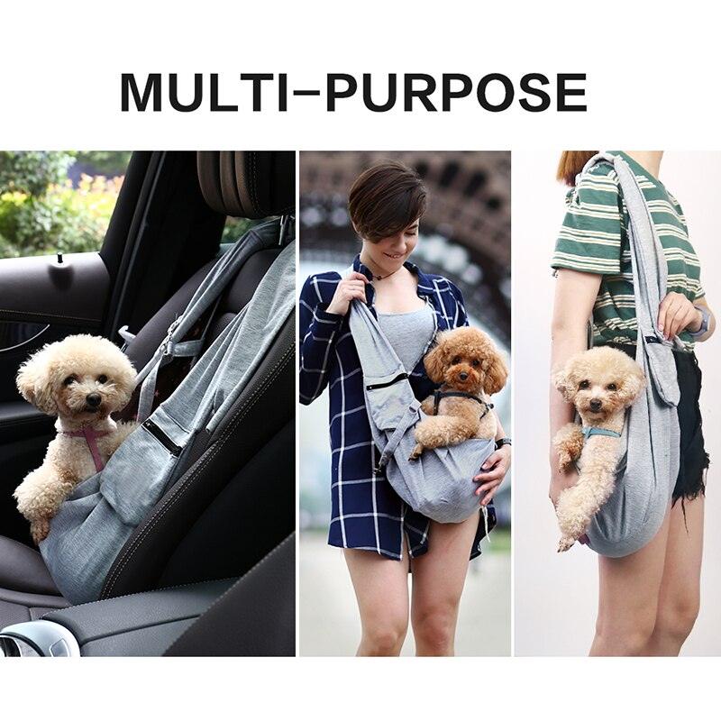 Lisslune | Premium Sling Pet Carrier for Small Pets: Travel in Style and Comfort
