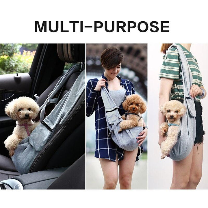 Lisslune | Premium Sling Carrier Bag for Small Pets: Travel in Style and Comfort