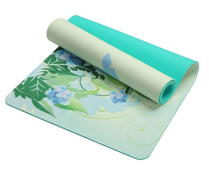 Lisslune | Elegant Sea Princess Customized Yoga Mat for a Luxury Practice