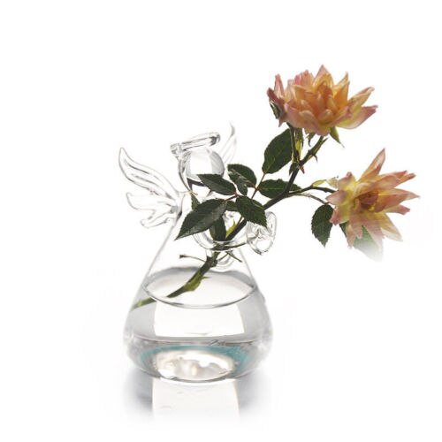 Lisslune | Angel Time Transparent Glass Vase