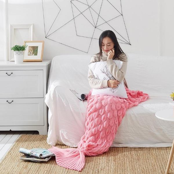 Lisslune | Mermaid Crochet Blanket