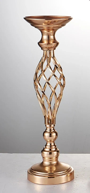 Lisslune | Elegant Candle Holder Set with Metal Stand