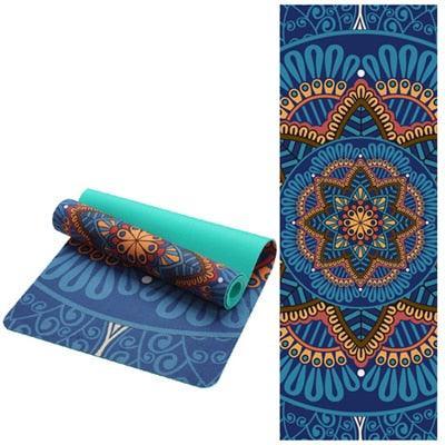 Lisslune | Elegant Sea Princess Customized Yoga Mat for a Luxury Practice