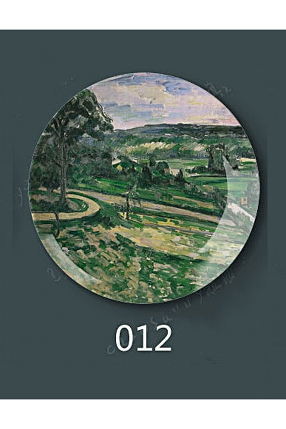 Lisslune | Cezanne inspired decorative plates