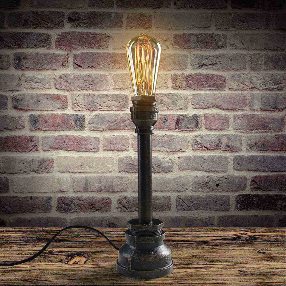 Lisslune | LumoPear - Vintage Bulb Lamp in Industrial Design