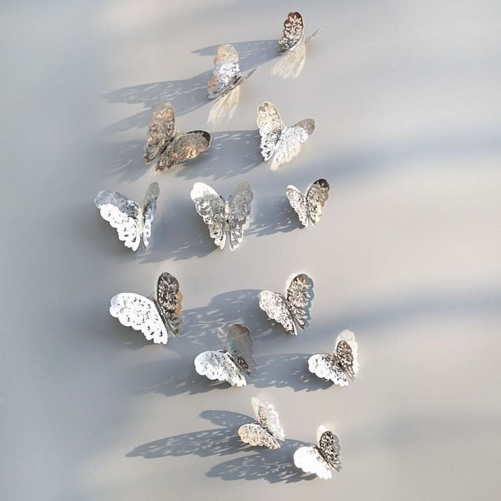 Lisslune | 3D Butterfly Wall Stickers for Wedding and Home Decor