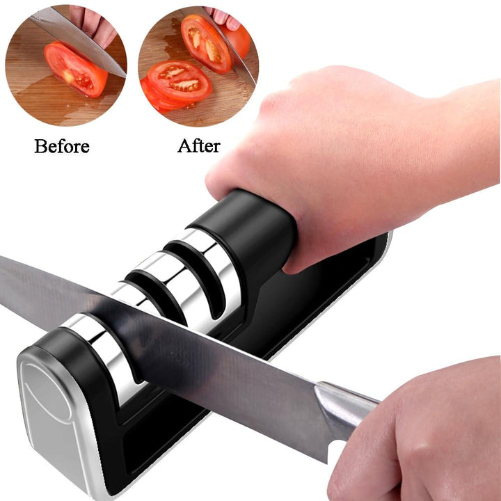 Lisslune | Knife Sharpener - Electric Knife Sharpener