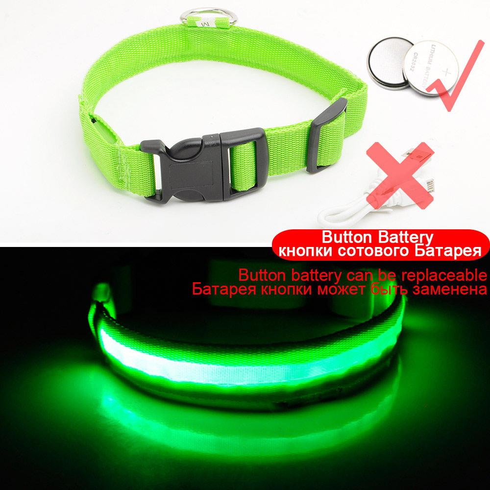 Lisslune | Light Up Dog Collar - Flashing Dog Collar