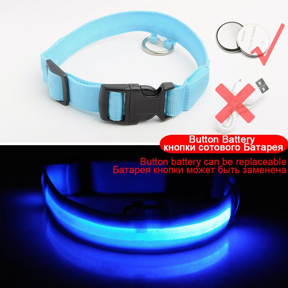Lisslune | Light Up Dog Collar - Flashing Dog Collar