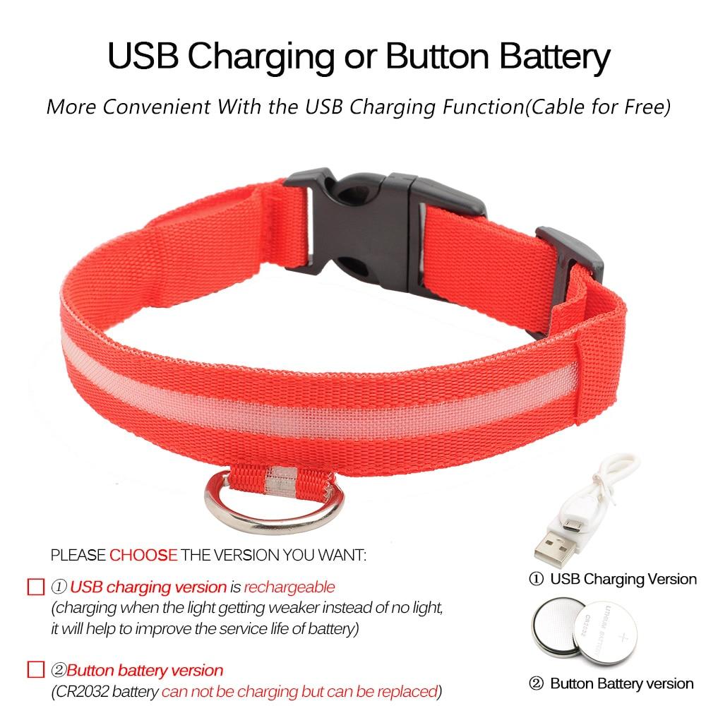 Lisslune | Light Up Dog Collar - Flashing Dog Collar