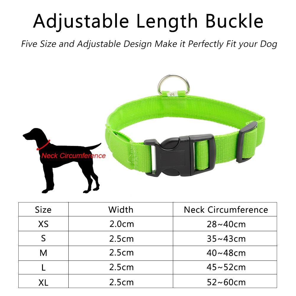 Lisslune | Light Up Dog Collar - Flashing Dog Collar