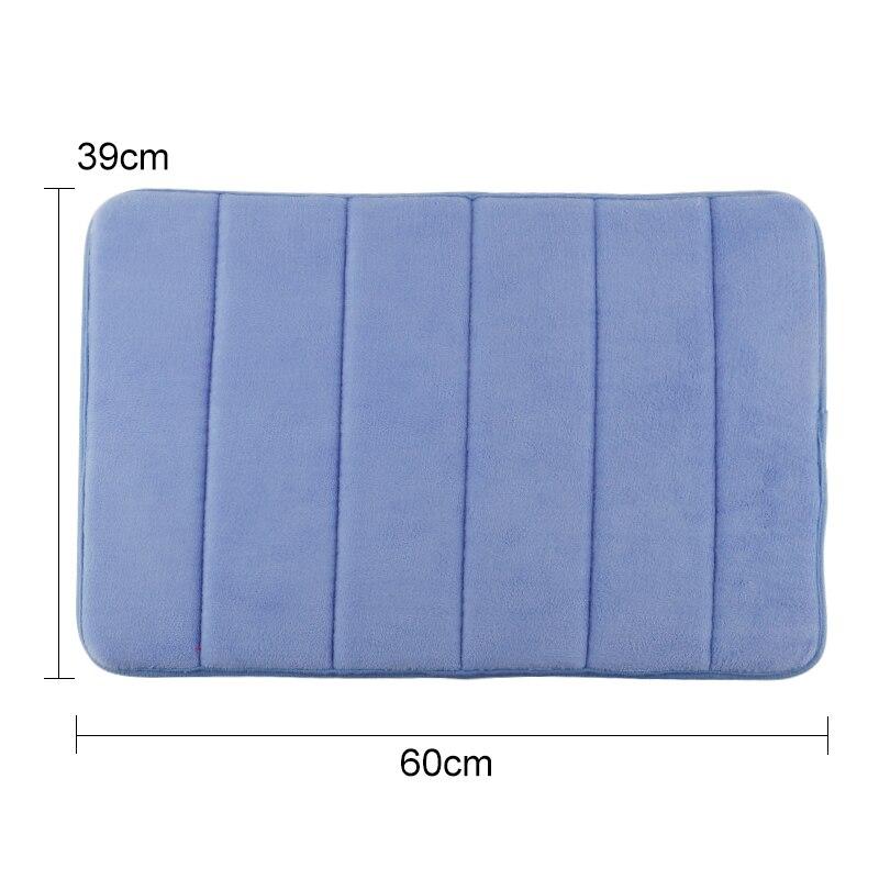Lisslune | Flannel absorbent non-slip bath mat
