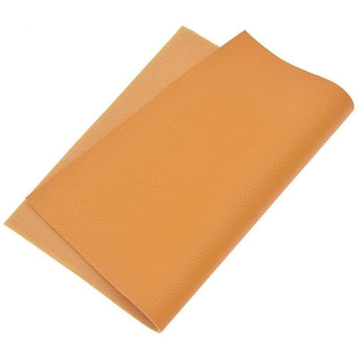 Lisslune | Litchi Textured PVC Craft Sheet: Stylish Faux Leather for innovative DIY creations