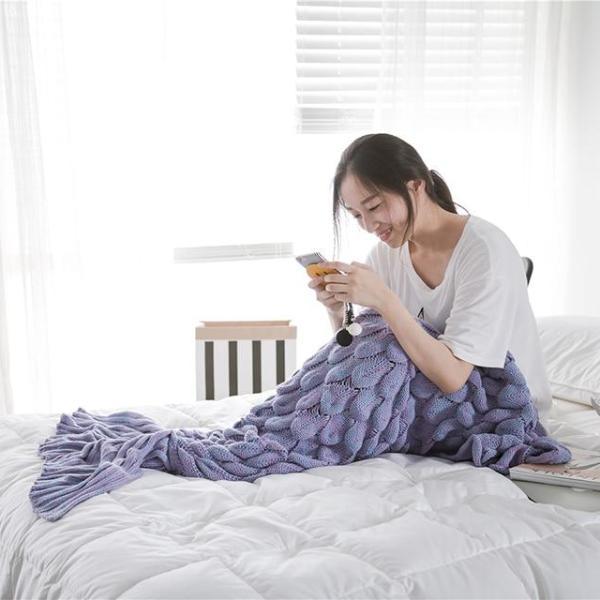 Lisslune | Mermaid Crochet Blanket