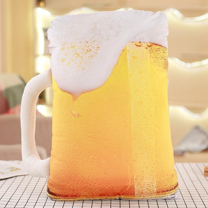 Lisslune | Cheerful 3D Culinary Theme Plush Cushions for Cozy Relaxation