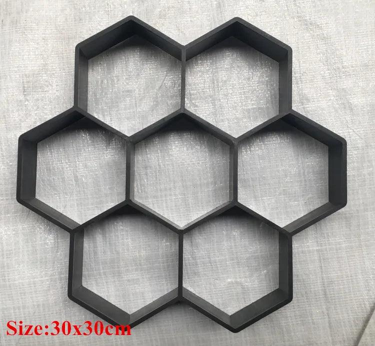 Lisslune | DIY Garden Path Mold for Pavers - Create Custom Walkways with Manually Made Concrete Slabs