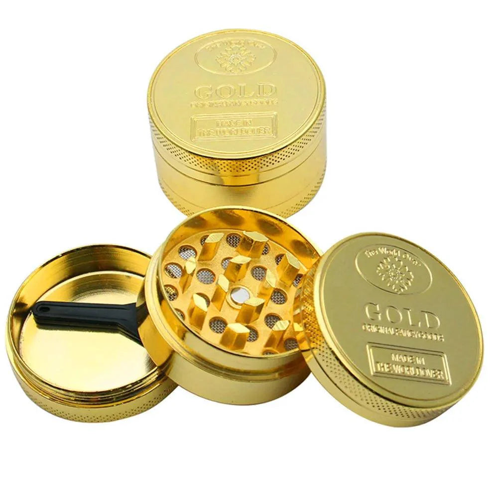 Lisslune | Deluxe Alloy Metal Herb and Spice Grinder for Ultimate Flavor Extraction
