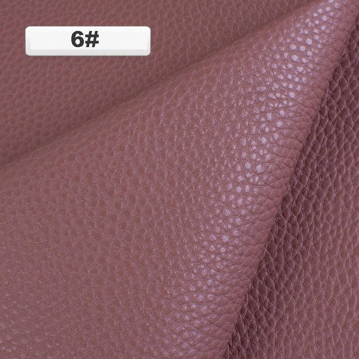 Lisslune | Luxurious Lychee Road Synthetic Leather Fabric - Premium DIY Sewing Material for Elegance and Style