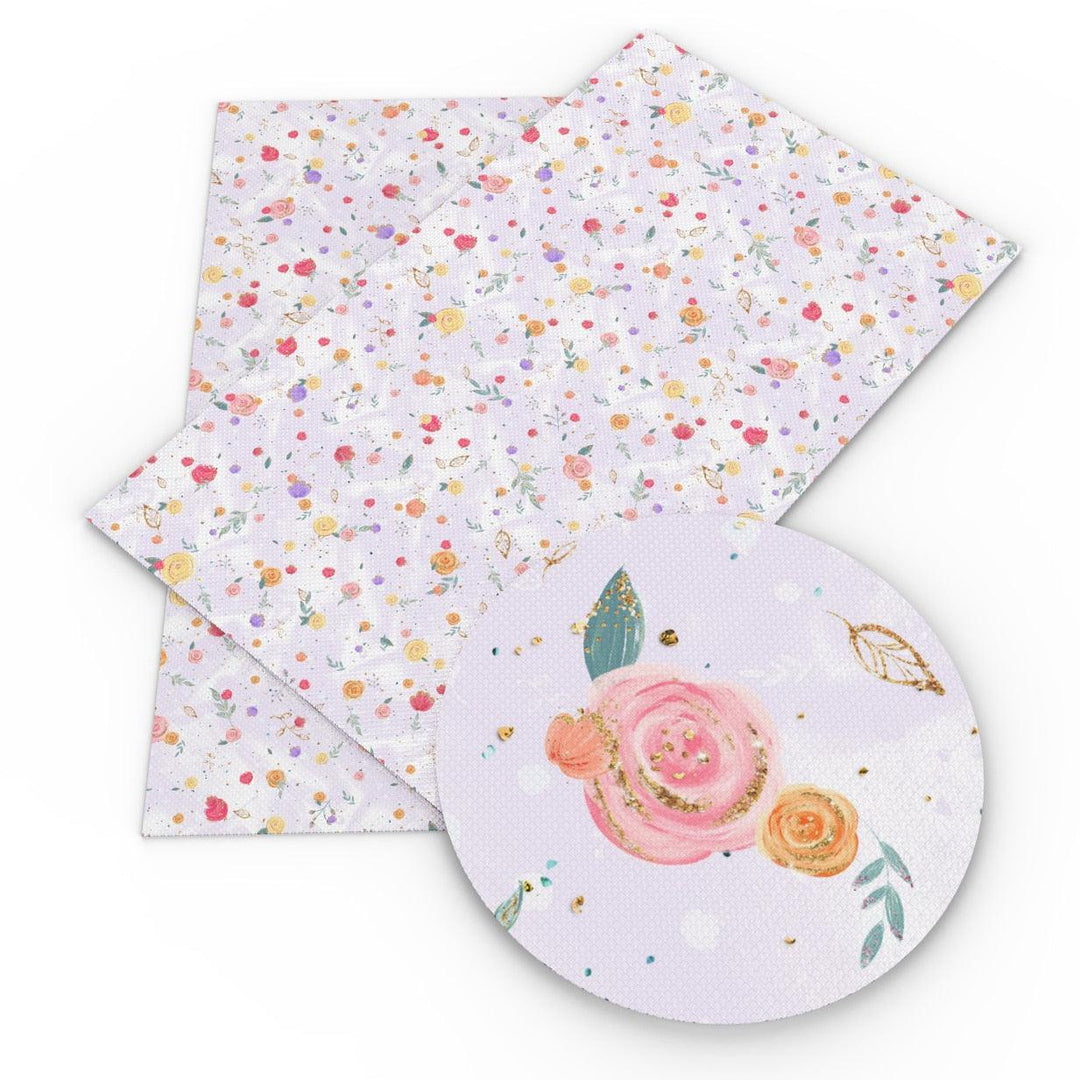 Lisslune | Easter Creativity Unleashed: Faux Leather Fabric with Cute Bunny Design