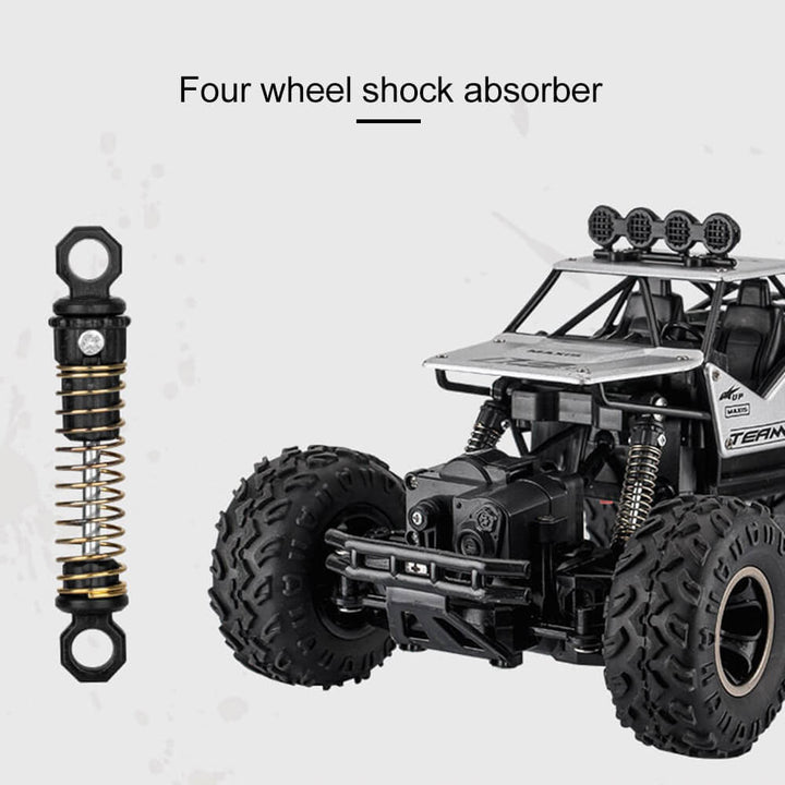 Lisslune | Remote-Controlled Car, 4x4, Monster Truck, Rock Crawler, 2.4 G, Offroad Climbing Car