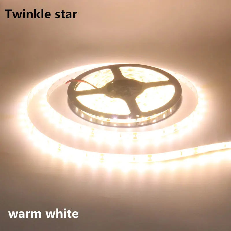 Lisslune | Waterproof 5M LED strip light in warm and cool white