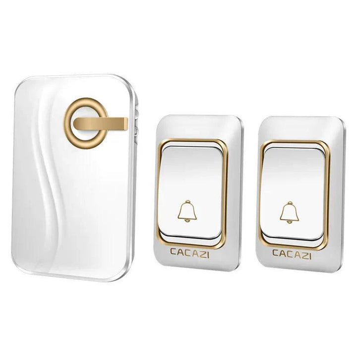 Lisslune | Waterproof Wireless Doorbell System with 200M Range, Adjustable Volume, and 36 Melodies