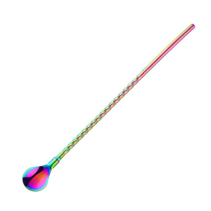 Lisslune | Reusable Long Handle Spoon Straw