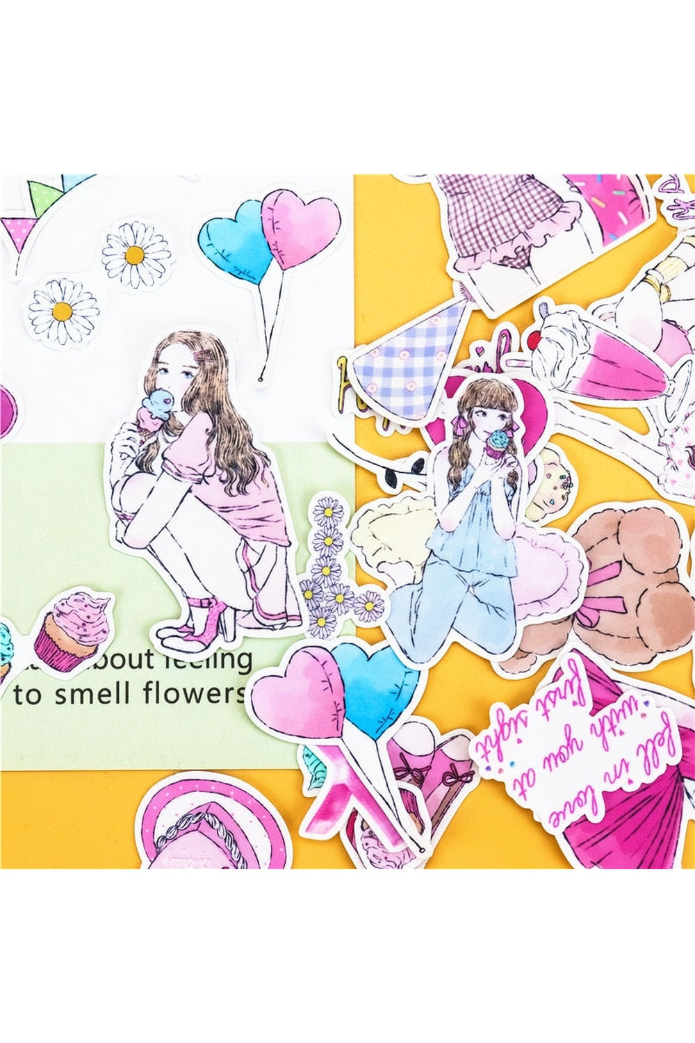 Lisslune | with scrapbooking stickers for everyday use