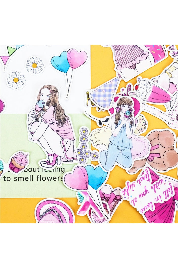 Lisslune | with scrapbooking stickers for everyday use